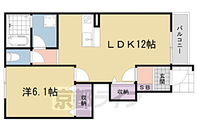 Ａｎｇｅｌｏ　Ｕｎｏ 102 ｜ 滋賀県大津市瀬田3丁目（賃貸アパート1LDK・1階・43.90㎡） その2