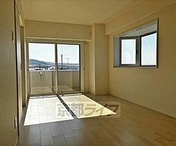 JR奈良線 黄檗駅 徒歩10分の賃貸マンション 4階2LDKのリビング/ダイニング