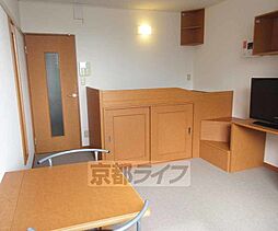 レオパレス比叡 209 2階1Kのリビング/ダイニング