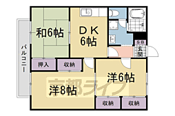 間取図画像 3DK
