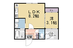 ハーモニーテラス納所町 3階