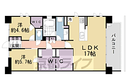 シエリア京都山科 7階/707