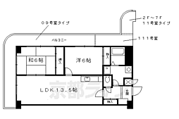インペリアルパレスリバーサイド 1階/111