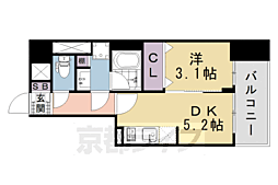 アスヴェル京都西大路SOUTH 3階/304