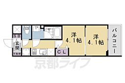 アスヴェル京都西大路SOUTH 1階/109