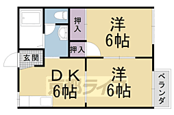 スリーゼ西向日 2階