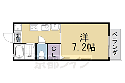 ラフィネ北白川 1階/101