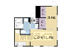 グレース京都二条 3階/301