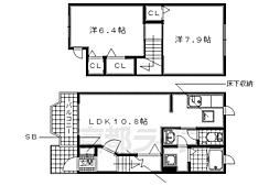 ネオ・フォレスト 2LDKの間取図画像