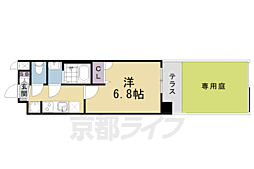ソルテラス京都西大路 郁 1階/101
