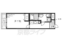 アルバローザ京都 4階/407