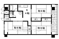 山科団地　Ａ棟 5階