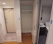 奥行きのある収納です。