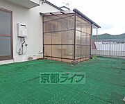 開放感のあるルーフバルコニーです。