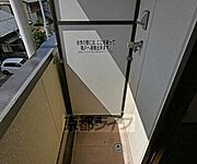 洗濯機置き場です。