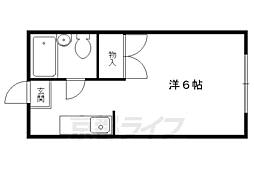 MinatoHouse 1Kの間取図画像