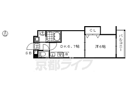 JR山陰本線 二条駅 徒歩17分