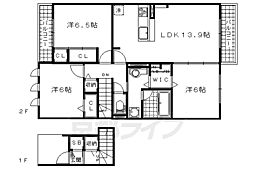 WEMBLEY.SATELLITE 3LDKの間取図画像
