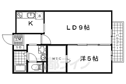 ユーメイン 1LDKの間取図画像