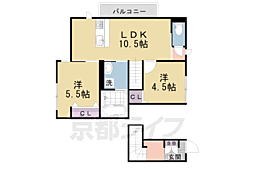 エルミタージュ下鴨東 2階/203