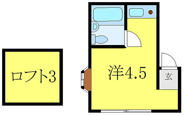 パトリエ第一常盤台 203｜東京都板橋区常盤台2丁目(賃貸アパート1R・2階・14.08㎡)の写真 その1