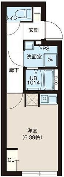 レピュア早稲田レジデンス 203｜東京都新宿区早稲田鶴巻町(賃貸マンション1LDK・2階・20.97㎡)の写真 その2