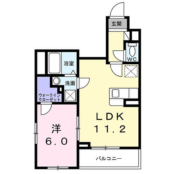 ロイヤルパイン　ストリーム 405｜東京都板橋区蓮根1丁目(賃貸マンション1LDK・4階・41.04㎡)の写真 その2