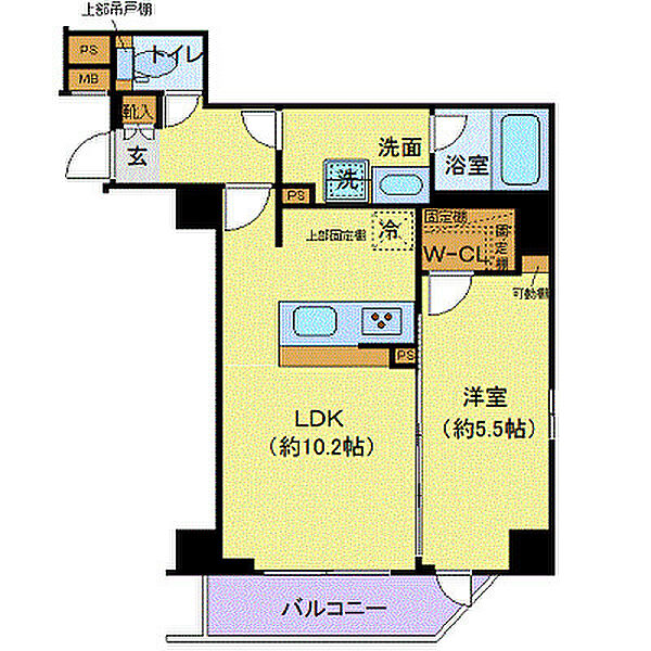 LEXE文京白山 405｜東京都文京区白山2丁目(賃貸マンション1LDK・4階・40.39㎡)の写真 その2