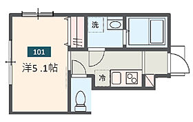 MELDIA小台II 101 ｜ 東京都足立区小台2丁目24-19（賃貸アパート1K・1階・19.55㎡） その2