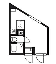 ブロッサムテラス浅草 502 ｜ 東京都台東区千束3丁目7-2（賃貸マンション1R・5階・18.13㎡） その2