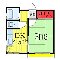 さつきハイム 202 ｜ 東京都北区王子3丁目1-15（賃貸アパート1DK・2階・20.00㎡） その2