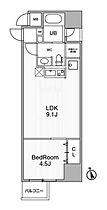 アーバンフラッツ池袋プレミアム 2001 ｜ 東京都豊島区西池袋1丁目9-2（賃貸マンション1LDK・20階・35.36㎡） その2