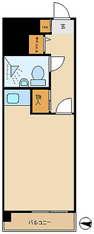 間取り 千葉中央ハイツ 9階/-