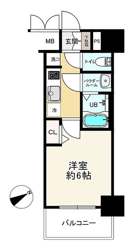 1K 間取り