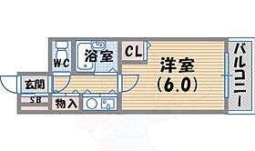 ステラハウス38  ｜ 兵庫県西宮市今津曙町（賃貸マンション1K・4階・17.11㎡） その2