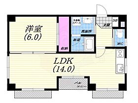 芦屋ニューコーポ2番館  ｜ 兵庫県芦屋市打出町（賃貸マンション1LDK・4階・47.27㎡） その2