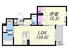 兵庫区芦原通3丁目ヘーベルメゾン  ｜ 兵庫県神戸市兵庫区芦原通３丁目（賃貸マンション1LDK・3階・38.53㎡） その2