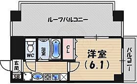 グランデ・アステール芦屋  ｜ 兵庫県芦屋市楠町（賃貸マンション1K・6階・22.20㎡） その2