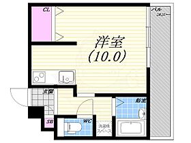 シュエット吉本  ｜ 兵庫県西宮市寿町（賃貸マンション1K・1階・25.52㎡） その2