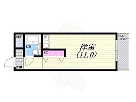 兵庫県西宮市末広町3番17号（賃貸マンション1R・4階・24.80㎡） その2