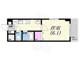 レスター夙川  ｜ 兵庫県西宮市末広町（賃貸マンション1K・6階・21.00㎡） その2