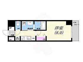 兵庫県西宮市西田町（賃貸マンション1K・8階・25.00㎡） その2