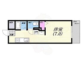 ハイツマス井2 102 ｜ 兵庫県西宮市霞町（賃貸マンション1K・1階・25.00㎡） その2