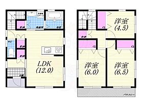 今津上野町貸家D棟  ｜ 兵庫県西宮市今津上野町（賃貸一戸建3LDK・1階・79.50㎡） その2