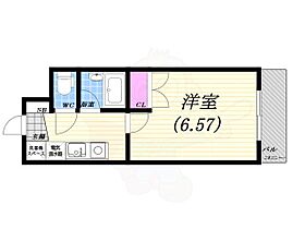 アルザ夙川  ｜ 兵庫県西宮市羽衣町（賃貸マンション1K・3階・21.30㎡） その2