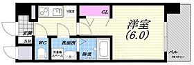 クレアグレイス岸里  ｜ 大阪府大阪市西成区岸里２丁目（賃貸マンション1K・5階・22.14㎡） その2