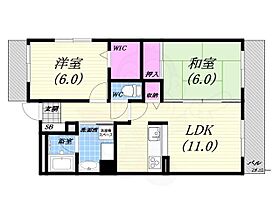 クオリティ西芦屋2  ｜ 兵庫県芦屋市西芦屋町（賃貸マンション2LDK・3階・62.01㎡） その2