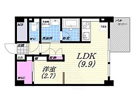 Vivace G8  ｜ 兵庫県西宮市染殿町6番9号（賃貸マンション1LDK・7階・35.62㎡） その2