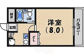 ドミトリー高木1  ｜ 兵庫県西宮市今津水波町1番7号（賃貸マンション1K・3階・21.80㎡） その2