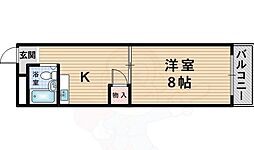 間取図画像 1K
